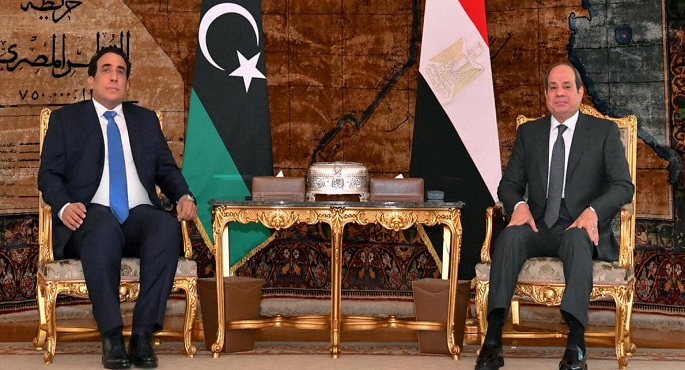 بالفيديو والصور .. الرئيس السيسي يؤكد دعم مصـر لجهود حماية وحدة الأراضي الليبية ودعم مؤسسات الدولة