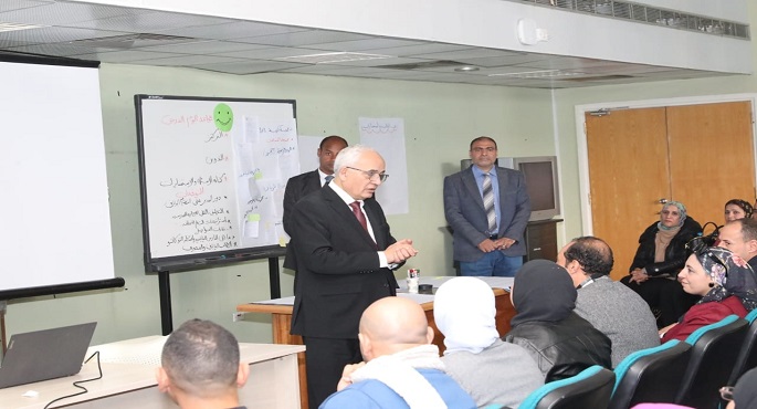 وزير التعليم يتفقد برنامج تدريب “الإدارة المدرسية على النظام اليابانى” للدفعة الأولى من المبادرة الرئاسية ” ١٠٠٠ مدير مدرسة”
