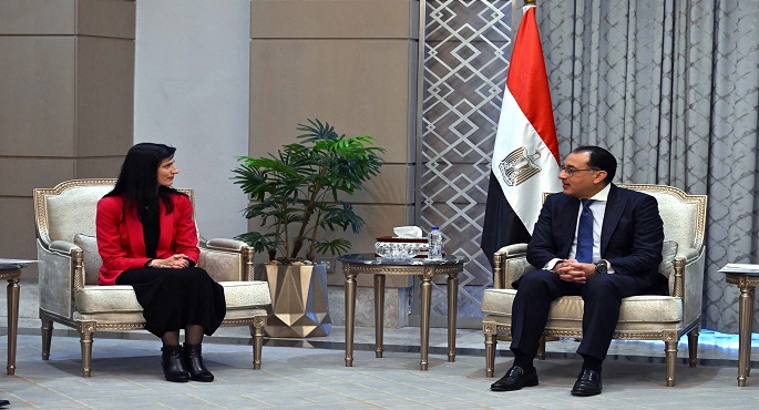 بالصور ..رئيس الوزراء يلتقي نائبة رئيس الوزراء وزيرة خارجية بلغاريا ويؤكد حرص الحكومة على تشجيع التعاون بين البلدين