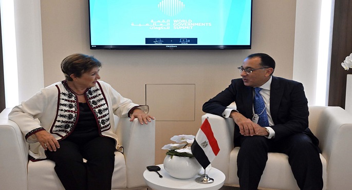 بالصور.. مدبولي لمديرة صندوق النقد الدولي: مستمرون في جهود الإصلاح الاقتصادي الشامل