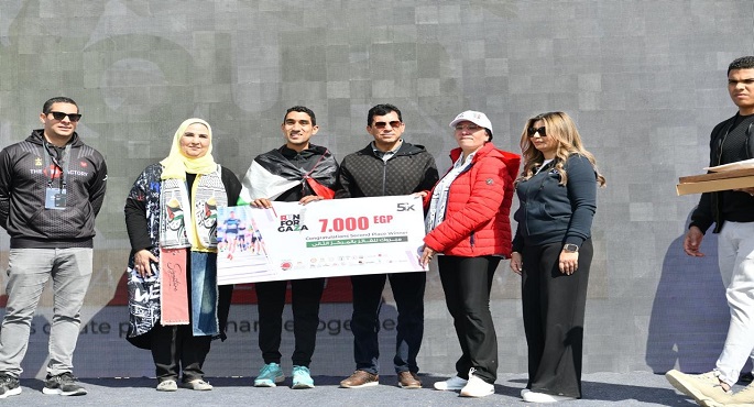 وزيرة البيئة تشارك فى ماراثون الجرى “run for Gaza” وتؤكد على تكاتف المؤسسات والشعب المصري مع أهالى غزة