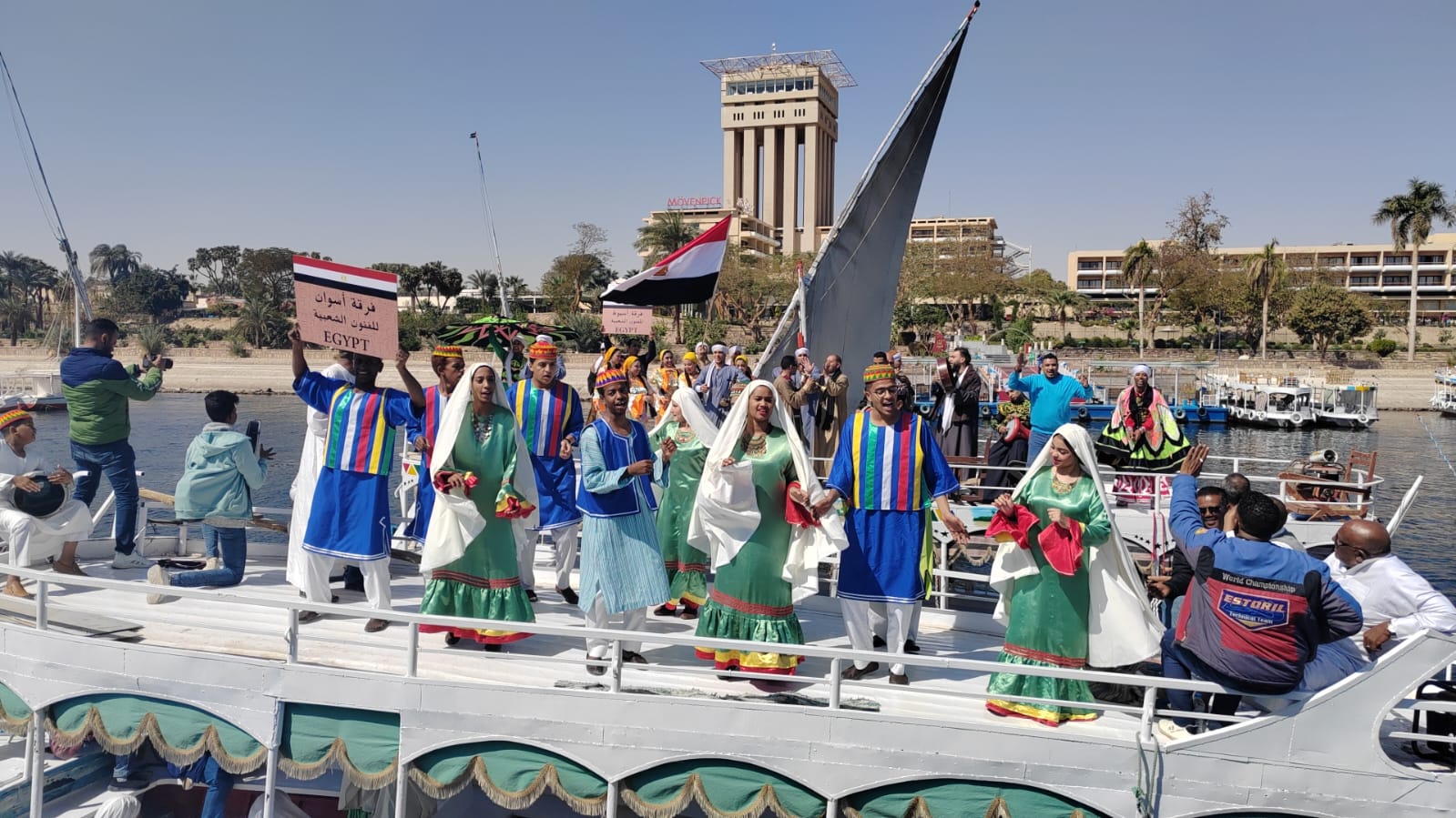انطلاق مهرجان أسوان الدولي للثقافة والفنون بمشاركة 15 فرقة فنون شعبية