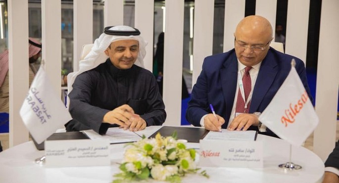 شراكة بين نايل سات وعرب سات لدعم البث الفضائي بمناطق واسعة بالشرق الأوسط وإفريقيا