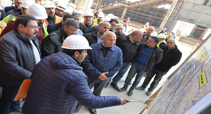 بالصور .. وزير النقل يتابع التقدم في مشروع الخط الأول من القطار الكهربائي السريع “العين السخنة-العلمين- مطروح”