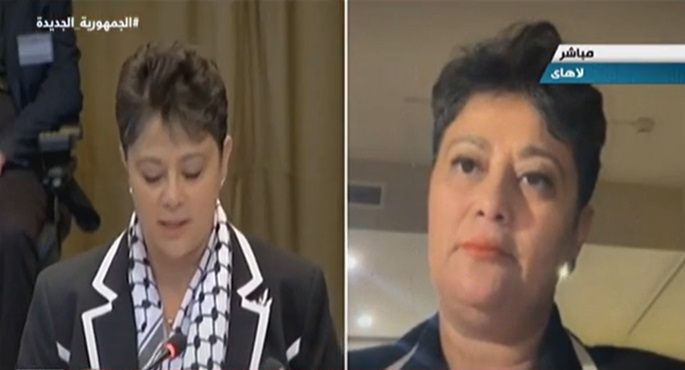 بالفيديو .. نميرة نجم للنيل للأخبار : نعيش حربًا مفتوحة مع الاحتلال .. ونحتاج إلى قرارات دولية تؤكد على الحقوق المشروعة للفلسطينيين