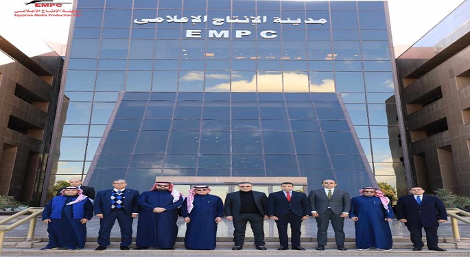 وفد هيئة الإذاعة والتلفزيون السعودي يزور مدينة الإنتاج الإعلامي
