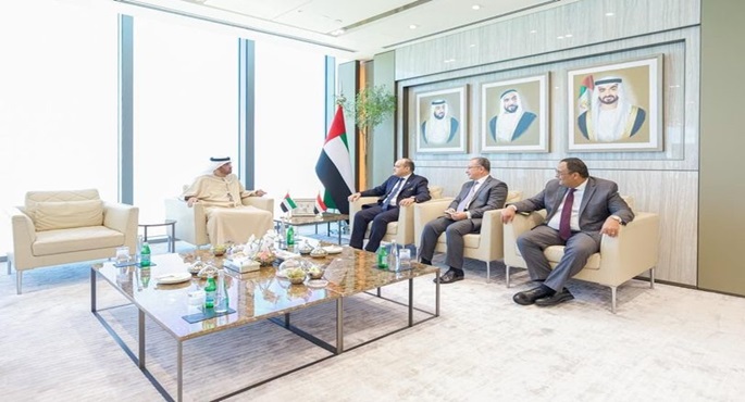 وزير التجارة والصناعة ونظيره الإماراتي يبحثان سبل تعزيز العلاقات الاقتصادية