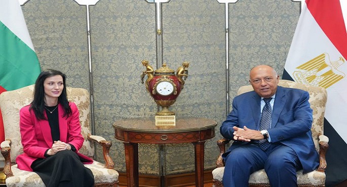 بالصور.. شكري يستقبل نائبة رئيس الوزراء وزيرة خارجية بلغاريا بالعاصمة الإدارية
