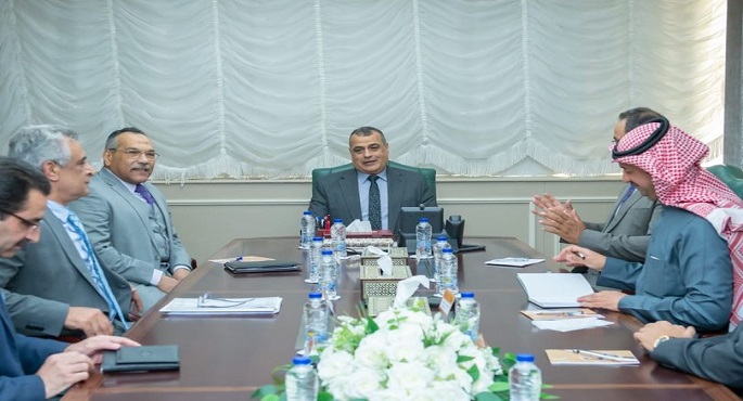 وزير الدولة للإنتاج الحربي يستقبل ممثلي الشركة الكيميائية السعودية لبحث إمكانية التعاون المشترك