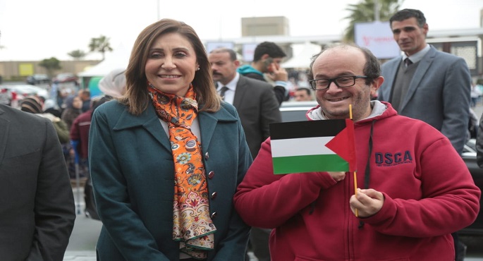 بالصور..دعمًا للقضية الفلسطينية.. انطلاق “يوم فلسطين” من جناح الطفل بمعرض الكتاب