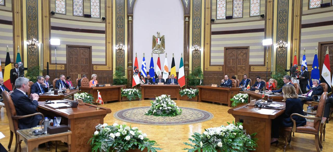 بالفيديو .. السيسي للقمة المصرية الأوروبية : نوقع إعلان رفع العلاقات بين مصر والاتحاد الأوروبي لمستوى الشراكة الشاملة