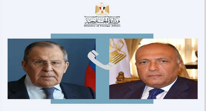 وزير الخارجية يعرب عن تعازيه هاتفيا لنظيره الروسي في ضحايا هجوم موسكو