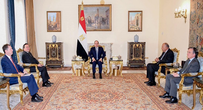 بالصور.. الرئيس السيسي يعرب عن تقديره لموقف إسبانيا الداعم للحقوق الفلسطينية وإرساء السلام والأمن المستدامين بالمنطقة