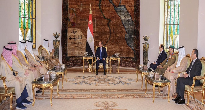 بالصور.. الرئيس السيسي يؤكد مواصلة العمل مع البحرين لمواجهة التحديات بالمنطقة
