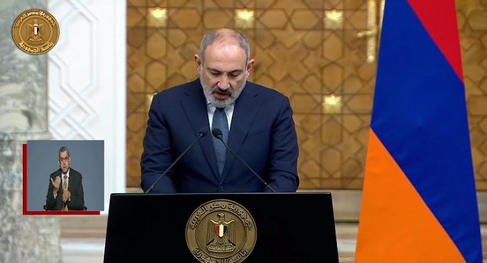 خلال مؤتمر صحفي مع الرئيس السيسي.. رئيس وزراء أرمينيا: مصر من أهم الشركاء لنا في الشرق الأوسط