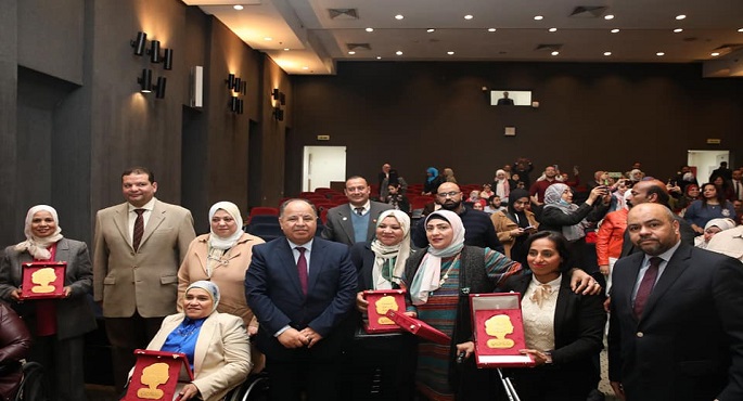 بالصور.. معيط في تكريم السيدات الأكثر تأثيرا بوزارة المالية: المرأة المصرية تتمتع بكل حقوقها فى عهد الرئيس السيسى