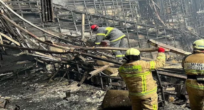 موسكو: بقاء 97 مصاباً في المستشفيات بدرجات متفاوتة الخطورة جراء العمل الإرهابي في “كروكوس”