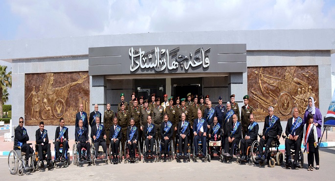 بالصور.. القوات المسلحة تنظم معرضاً فنياً ومهرجانا ًرياضياً للمحاربين القدماء وأسر الشهداء بمناسبة ذكرى يوم الشهيد