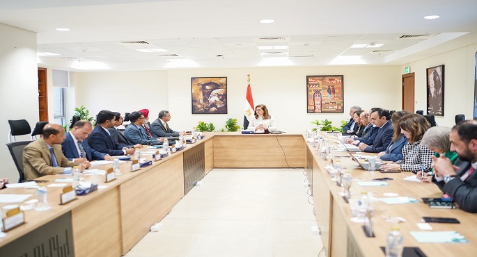بالصور.. وزيرة التخطيط تبحث سبل التعاون مع وفد هندي رفيع المستوى