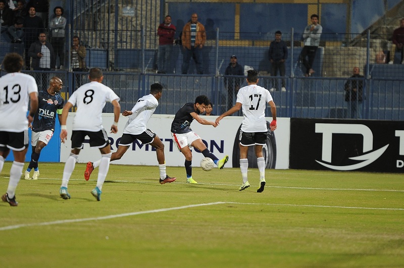 الجونة يفوز على الزمالك 3-2 في مبارا ة مثيرة