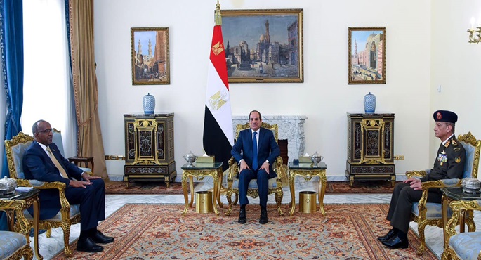 الرئيس السيسي يؤكد لوزير الدفاع الكيني اعتزاز مصر بعلاقاتها التاريخية مع كينيا