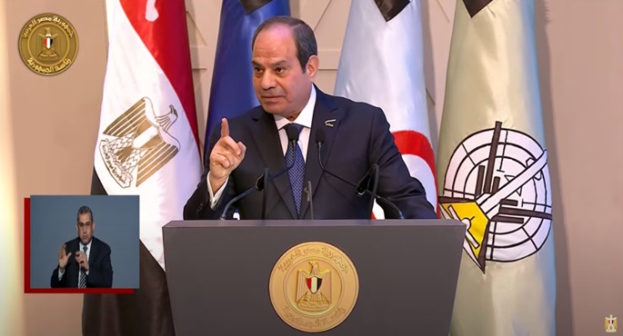 بالفيديو .. الرئيس السيسي : التاريخ سيقف طويلًا أمام معجزة المصريين في إنقاذ الوطن من براثن الإرهاب