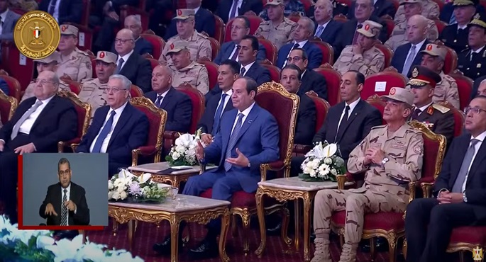 الرئيس عبد الفتاح السيسي يشهد الندوة التثقيفية للقوات المسلحة بمناسبة يوم الشهيد