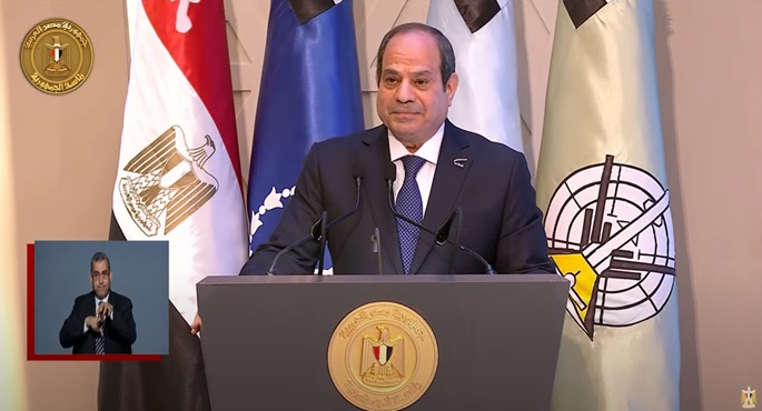 بالفيديو .. الرئيس السيسي : مصر وصلت إلى الأمن والسلام بإخلاص ودماء الشهداء