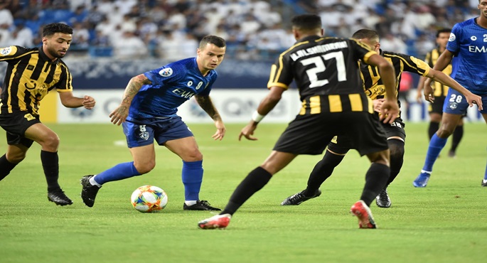 كلاسيكو ناري بين الهلال والاتحاد في ربع نهائي دوري أبطال آسيا