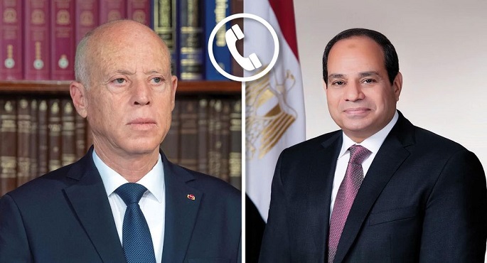 الرئيس السيسي يهنئ رئيس تونس بمناسبة حلول شهر رمضان