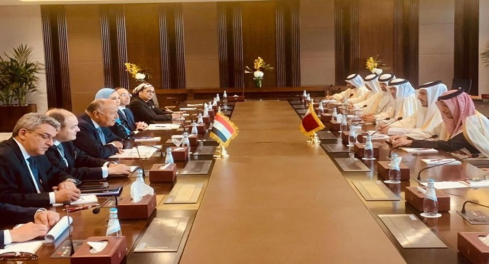 بالصور ..اختتام أعمال اللجنة العليا المشتركة بين مصر وقطر ..والتوقيع على عدد من مذكرات التفاهم