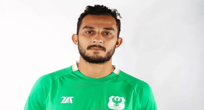 إصابة أحمد أيمن منصور لاعب المصري البورسعيدي بالرباط الصليبي