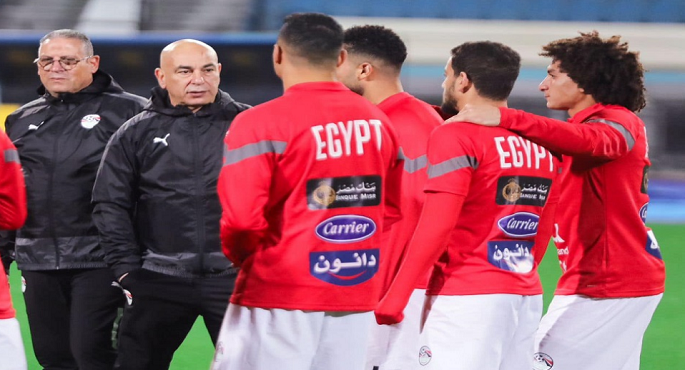 المنتخب الوطنى يختتم استعداداته اليوم قبل مواجهة كرواتيا