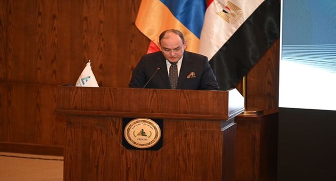 بالصور.. وزير التجارة والصناعة يشارك بفعاليات منتدى الأعمال المصري الأرميني