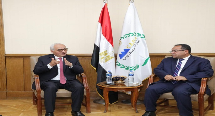 بالصور.. وزير التربية والتعليم: حريصون على سد العجز في المعلمين