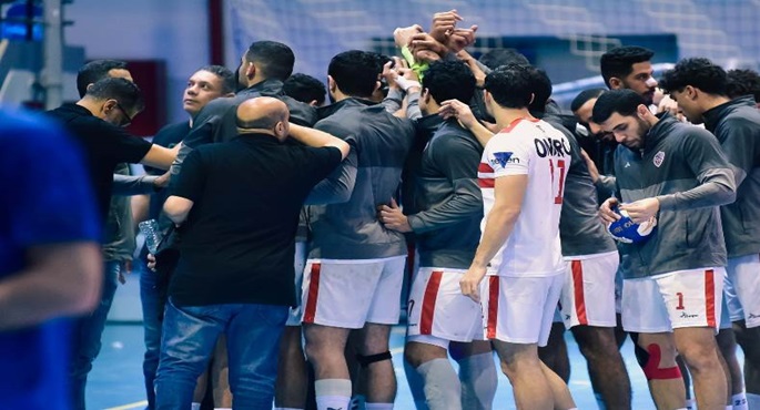 الزمالك يهزم بطل الكونغو في افتتاح مشواره ببطولة أبطال الكؤوس الإفريقية لكرة اليد للرجال