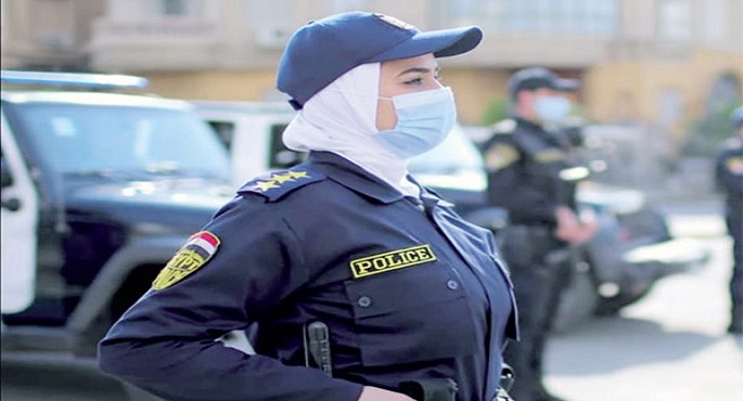انتشار أمني مكثف وتواجد واسع للشرطة النسائية لتأمين احتفالات المواطنين بعيد الفطر المُبارك