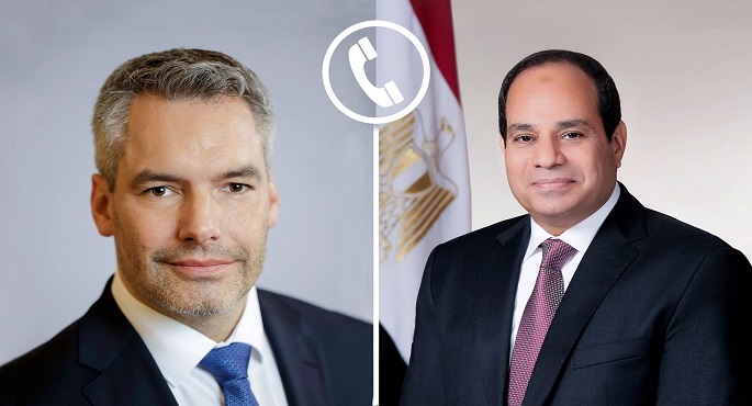 خلال اتصال هاتفي من المستشار النمساوي .. الرئيس السيسي يحذر من التصعيد العسكري في غزة