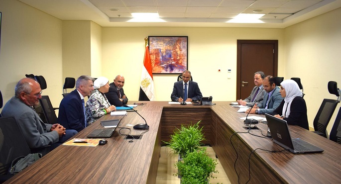 بالصور..‫ وزير الإسكان يتابع موقف التعاون مع شركاء التنمية من الوكالة الألمانية للتعاون الدولي