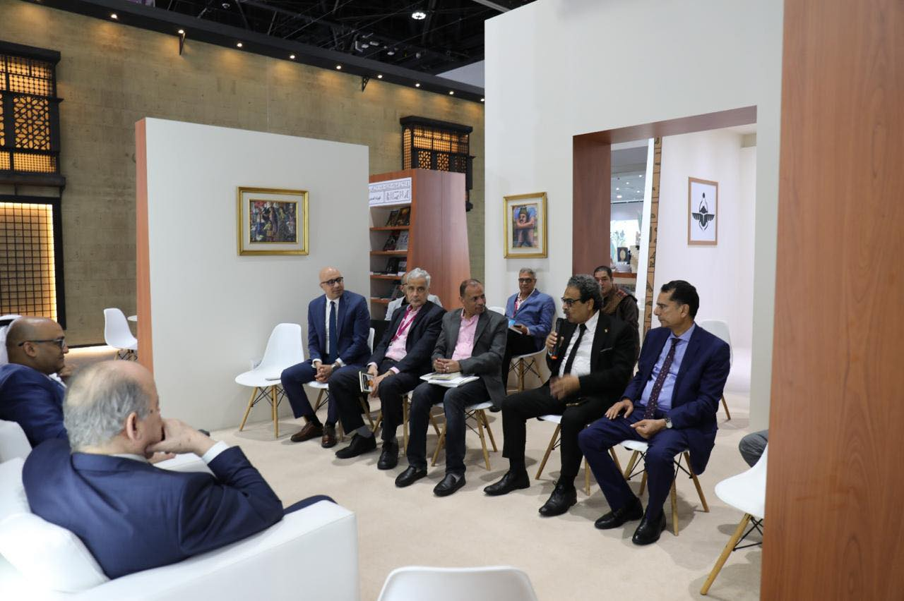 جناح مصر بمعرض أبوظبي للكتاب يناقش العلاقات الثقافية التاريخية مع الإمارات