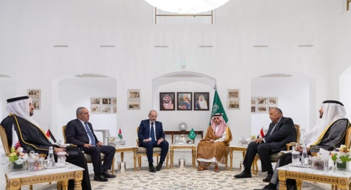 شكري يُشارِك في الاجتماع التشاوري للدول العربية الست لبحث جهود وقف الحرب الإسرائيلية على غزة وتطورات القضية الفلسطينية