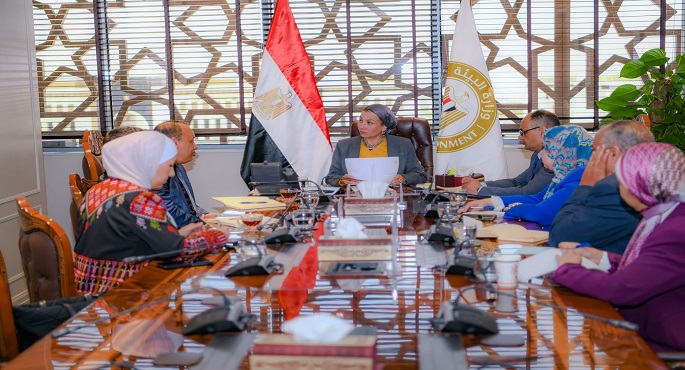وزيرة البيئة تستقبل وفدا من الاتحاد الدولي لحماية الطبيعة في غرب آسيا والمتوسط لبحث آفاق التعاون الإقليمي