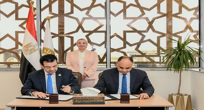 وزيرة البيئة تشهد مراسم توقيع بروتوكول تعاون بين جهاز شئون البيئة ومؤسسة حارتنا المصرية للتنمية المستدامة