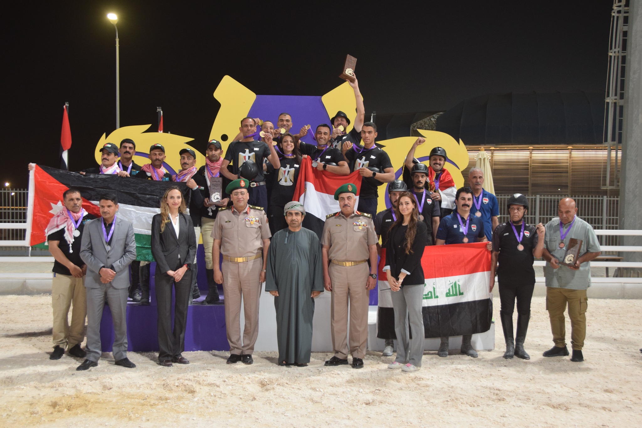 بالصور.. استمرار فعاليات البطولة العربية العسكرية للفروسية بمدينة مصر للألعاب الأولمبية بالعاصمة الإدارية