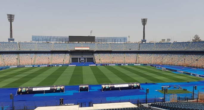 بالصور.. وزير الرياضة يتفقد الاستعدادات النهائية قبل انطلاق مباراة الأهلي في نصف نهائي أبطال إفريقيا