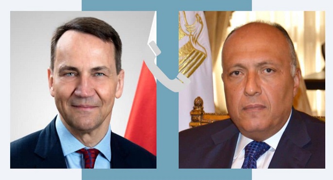 خلال اتصال هاتفي مع نظيره البولندي.. شكري يؤكد مجددا رفض مصر التام لأي عملية عسكرية في رفح الفلسطينية
