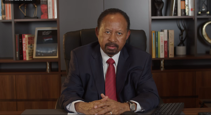 حمدوك: السودان يواجه خطر انقسامات إثنية ومهدد بالانهيار