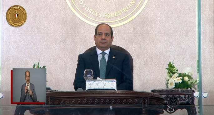 السيسي يشهد انطلاق البطولة العربية العسكرية للفروسية بالعاصمة الإدارية الجديدة