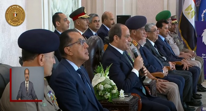 الرئيس السيسي: مصر تملك منشآت رياضية تليق بمكانتها وشعبها