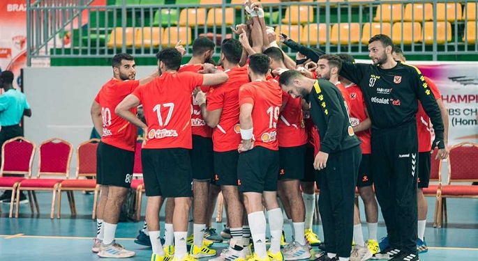 الأهلي يتخطى بي إم سي الكونغولي ويضرب موعدا مع الزمالك بنهائي السوبر الأفريقي لليد